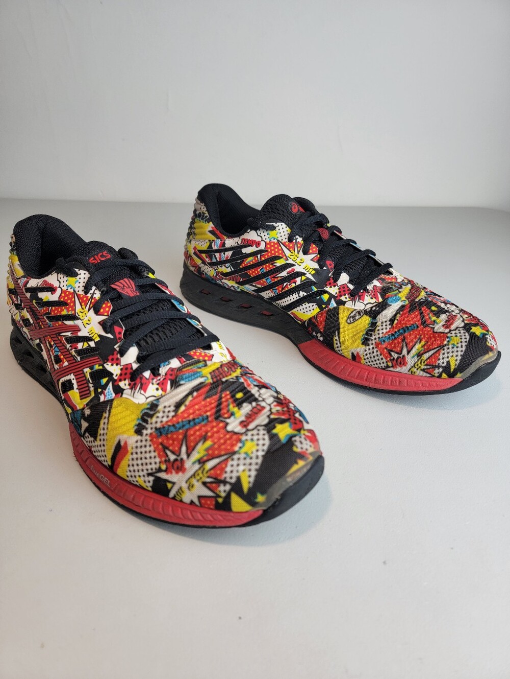 Asics Fuse X Comic Edition Running Shoes Sneakers Men's Size 10 T6K3N - Picture 4 of 13